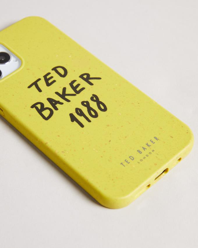 Coque Ted Baker 1988 Biodegradable iPhone 12 And 12 Pro Vert Homme | CUD-24809169